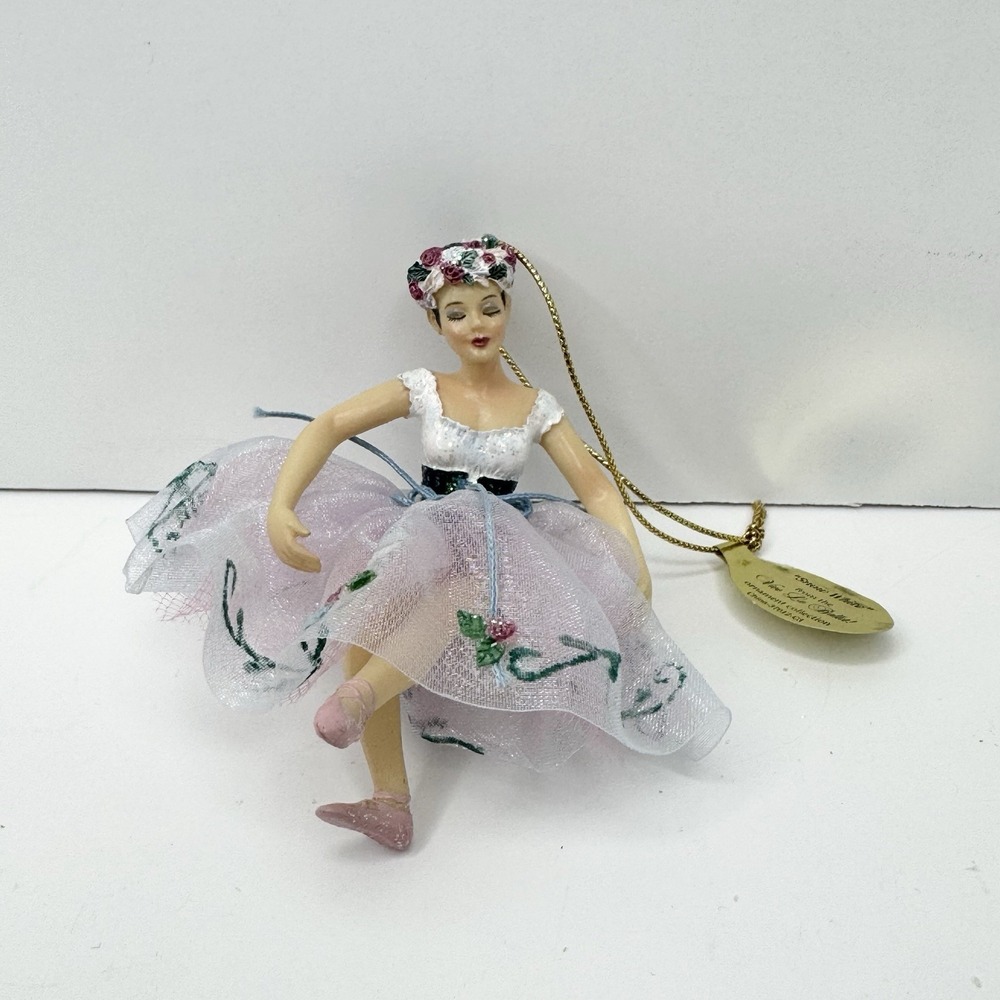 Ashton Drake Heirloom Ornament Vive Le Ballet Ballerina Snow White - Picture 2 of 8